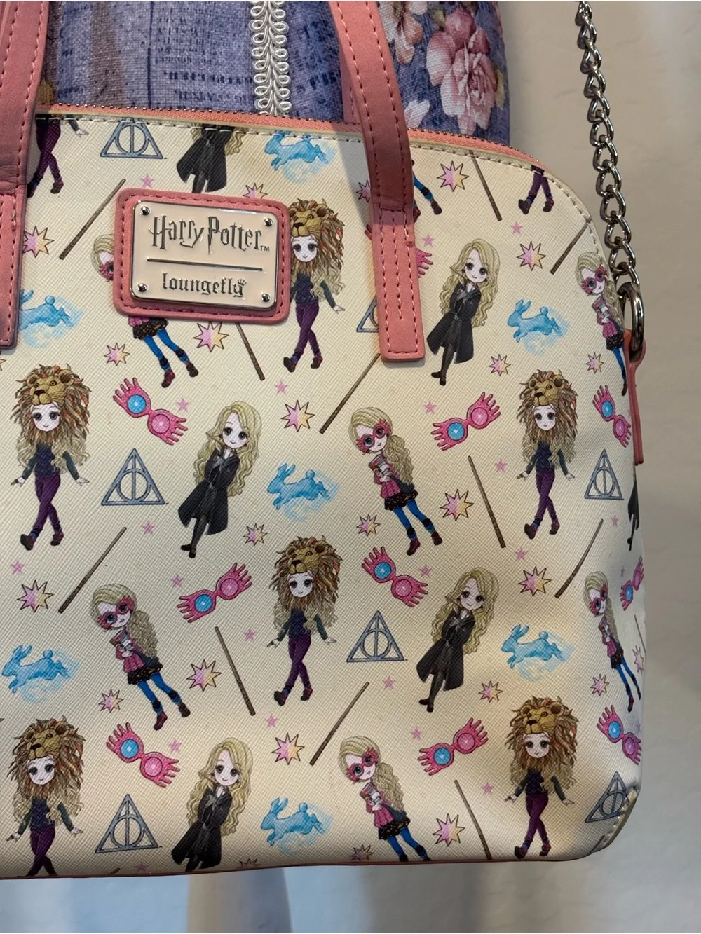 Loungefly Harry Potter Luna Lovegood satchel top handle bag